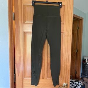 Lululemon Align Leggings - Dark Olive Size 6 Tall 31” inseam